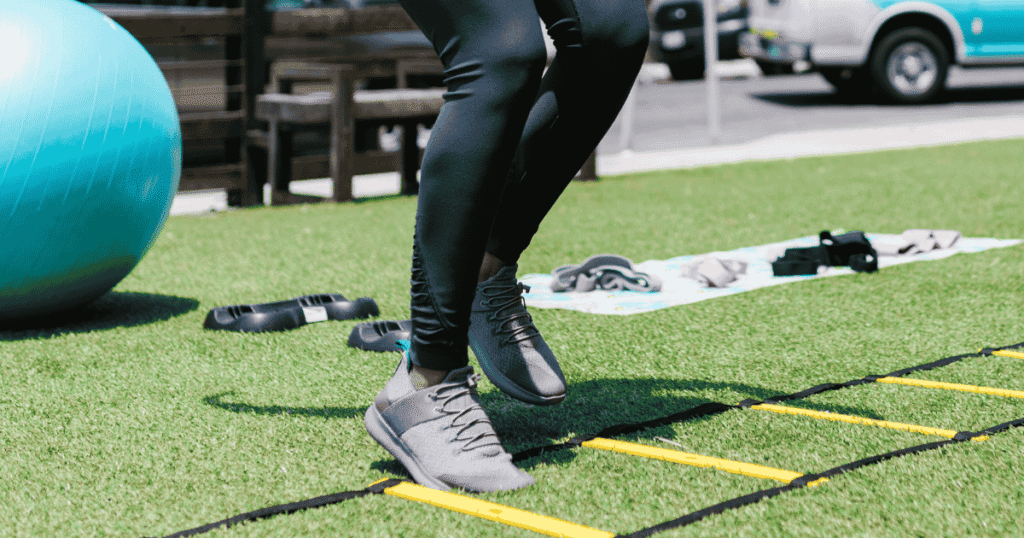 Top footwork drills